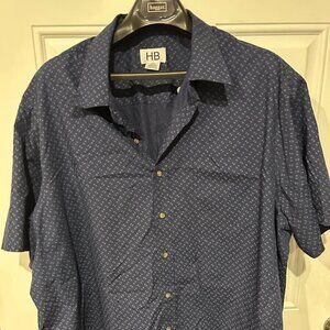Harbor Bay Short Sleeve Button Down - 2XL